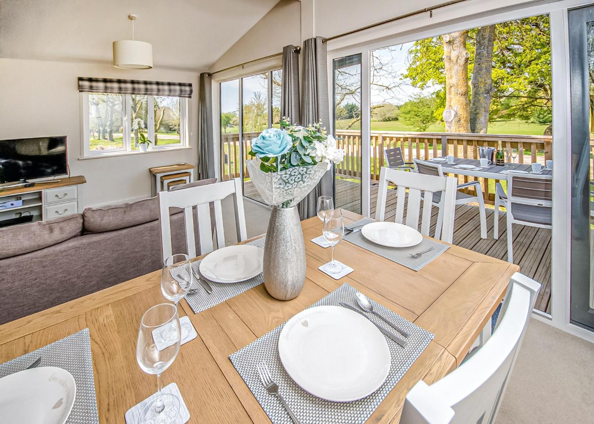 Hawthorn Glen Lodges سوق داونهام الغرفة الصورة